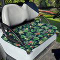 Hawaiian Tropical Leaves Pattern Print Golf Cart Seat Cover
