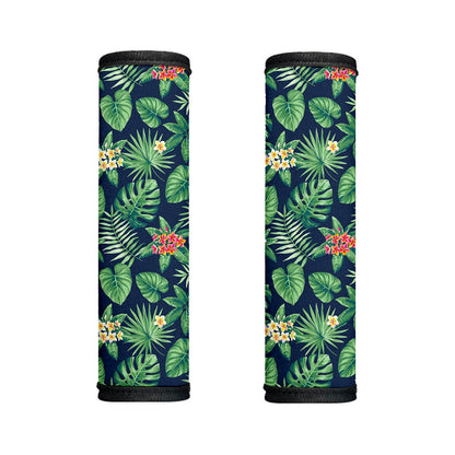 Hawaiian Tropical Leaves Pattern Print Handle Covers