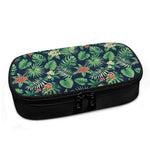 Hawaiian Tropical Leaves Pattern Print Insulin Cooler Travel Case
