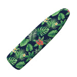 Hawaiian Tropical Leaves Pattern Print Ironing Board Cover