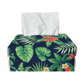 Hawaiian Tropical Leaves Pattern Print Rectangle Tissue Box Cover