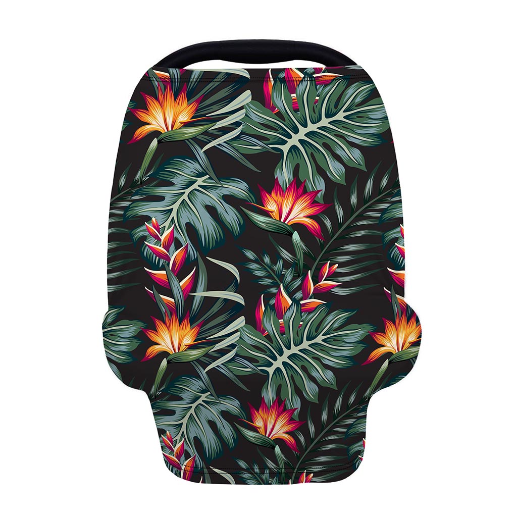 Hawaiian Tropical Plants Pattern Print Baby Seat Cover