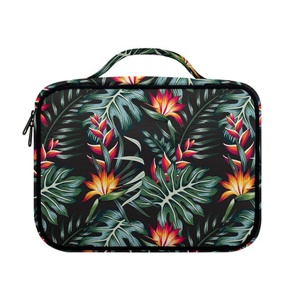 Hawaiian Tropical Plants Pattern Print Briefcase Bible Bag