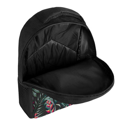 Hawaiian Tropical Plants Pattern Print Casual Backpack