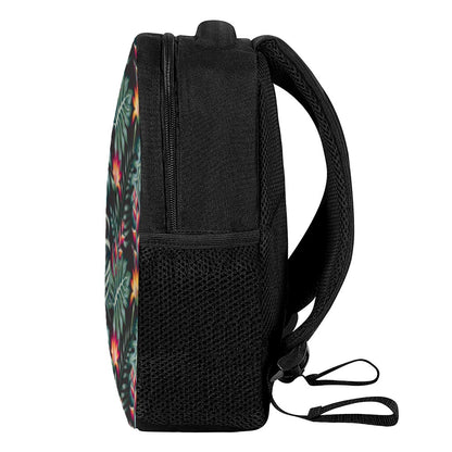 Hawaiian Tropical Plants Pattern Print Casual Backpack