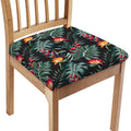 Hawaiian Tropical Plants Pattern Print Chair Cushion Cover