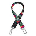 Hawaiian Tropical Plants Pattern Print Dog Seat Belt