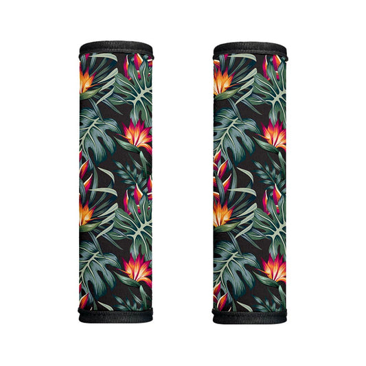 Hawaiian Tropical Plants Pattern Print Handle Covers