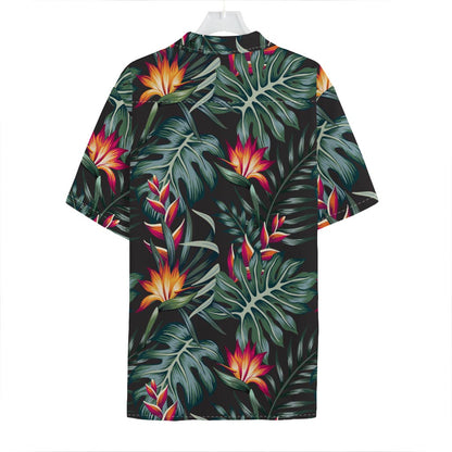 Hawaiian Tropical Plants Pattern Print Hawaiian Shirt