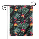 Hawaiian Tropical Plants Pattern Print House Flag