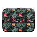 Hawaiian Tropical Plants Pattern Print Laptop Sleeve