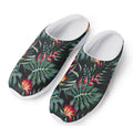 Hawaiian Tropical Plants Pattern Print Mesh Casual Shoes