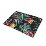 Hawaiian Tropical Plants Pattern Print Pet Cooling Mat Cover
