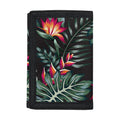 Hawaiian Tropical Plants Pattern Print Trifold Wallet
