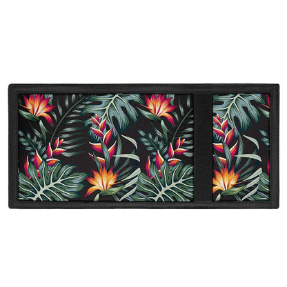 Hawaiian Tropical Plants Pattern Print Trifold Wallet