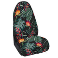 Hawaiian Tropical Plants Pattern Print Waterproof Car Seat Cover