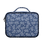 Heart And Star Denim Jeans Pattern Print Briefcase Bible Bag