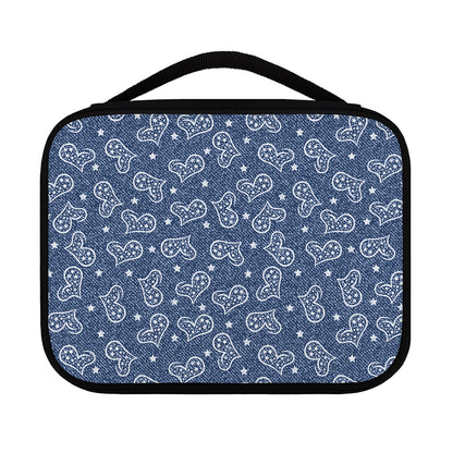 Heart And Star Denim Jeans Pattern Print Classic Bible Case