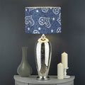 Heart And Star Denim Jeans Pattern Print Drum Lamp Shade