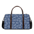 Heart And Star Denim Jeans Pattern Print Duffel Bag