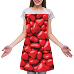 Heart Chocolate Candy Print Adjustable Apron