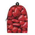 Heart Chocolate Candy Print School Backpack