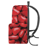 Heart Chocolate Candy Print Backpack