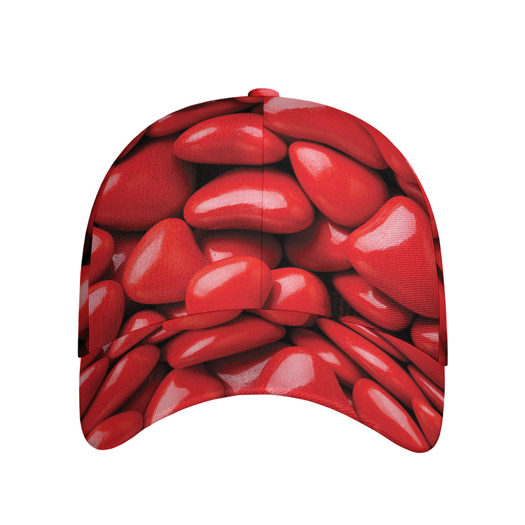 Heart Chocolate Candy Print Baseball Cap