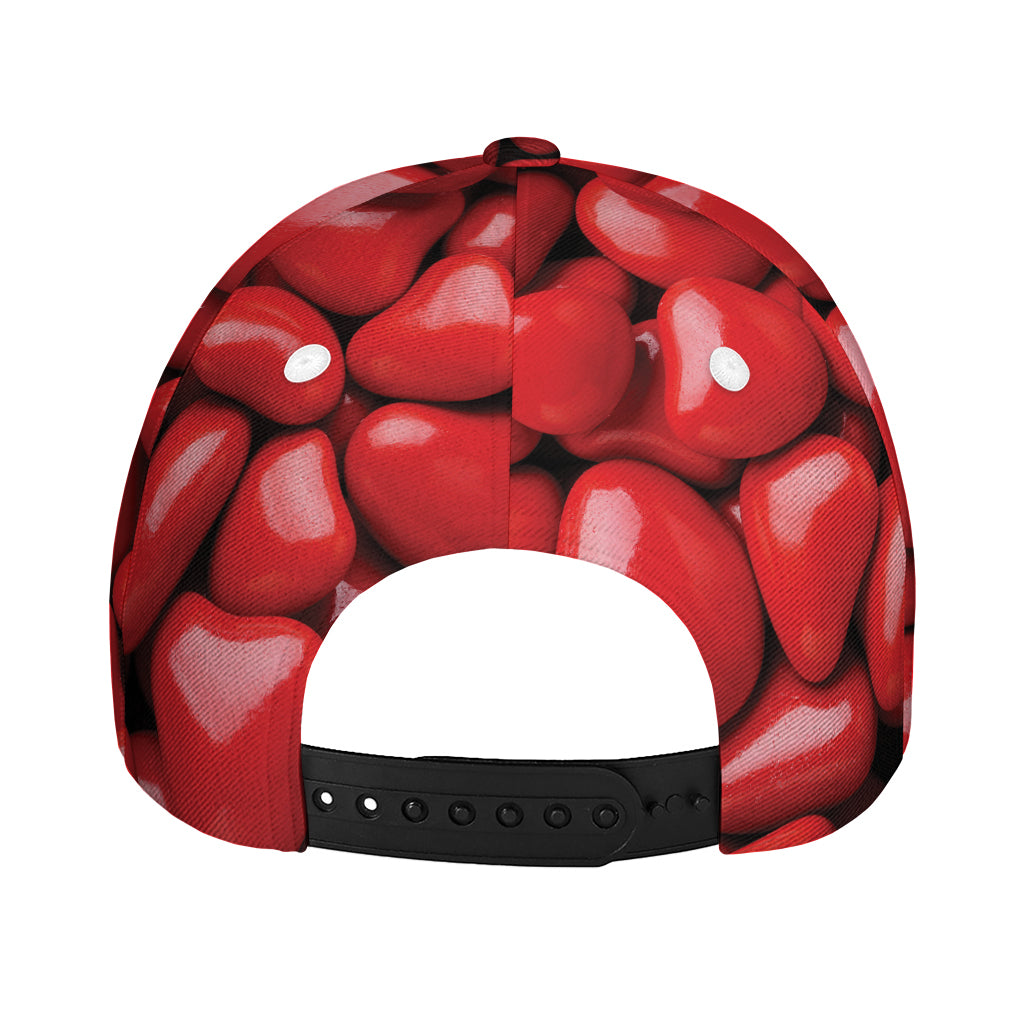 Heart Chocolate Candy Print Baseball Cap