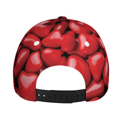 Heart Chocolate Candy Print Baseball Cap