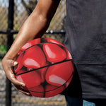 Heart Chocolate Candy Print Basketball