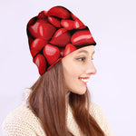 Heart Chocolate Candy Print Beanie