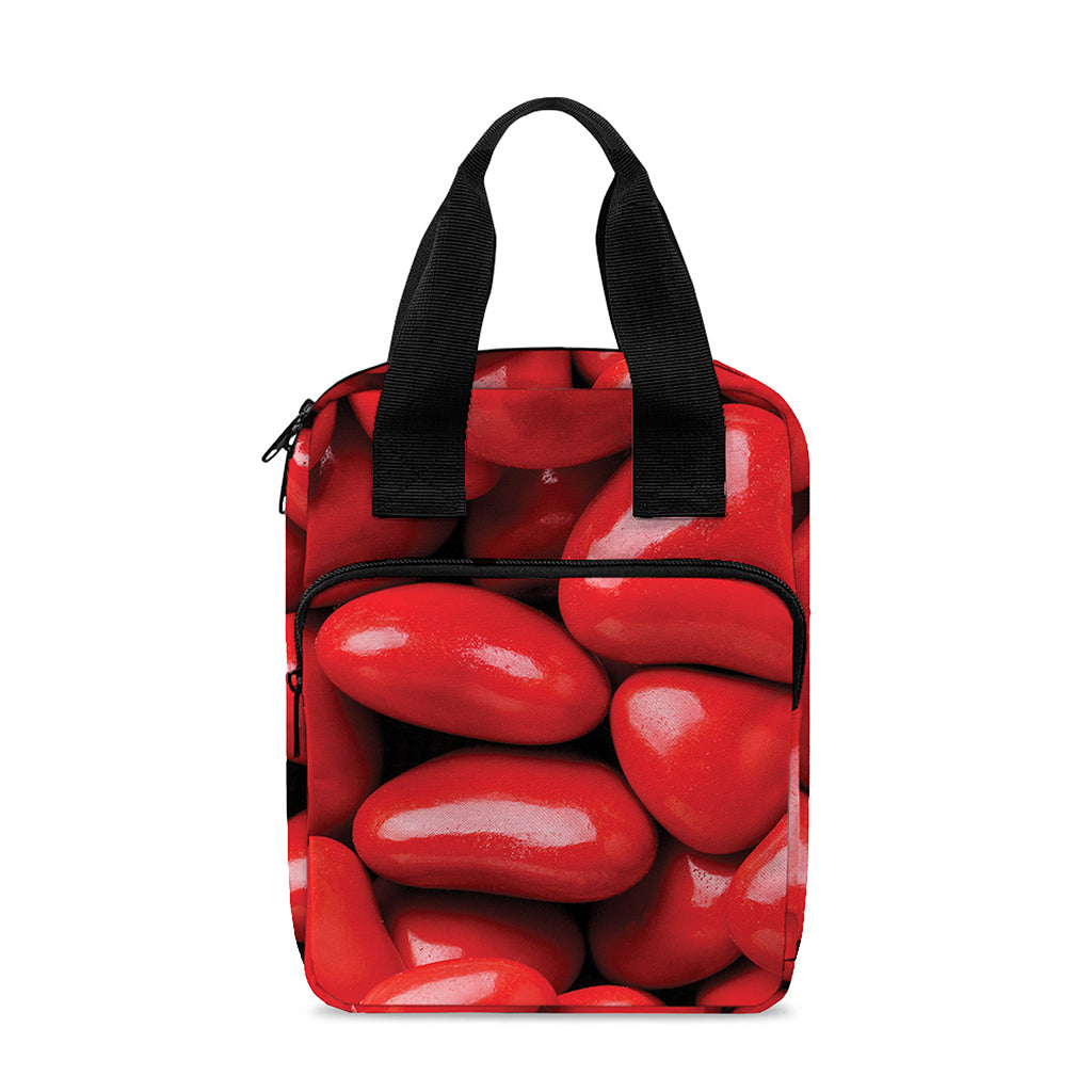 Heart Chocolate Candy Print Bible Tote Bag
