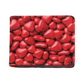 Heart Chocolate Candy Print Bifold Wallet