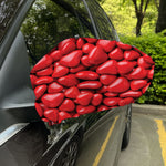 Heart Chocolate Candy Print Car Side Mirror Covers