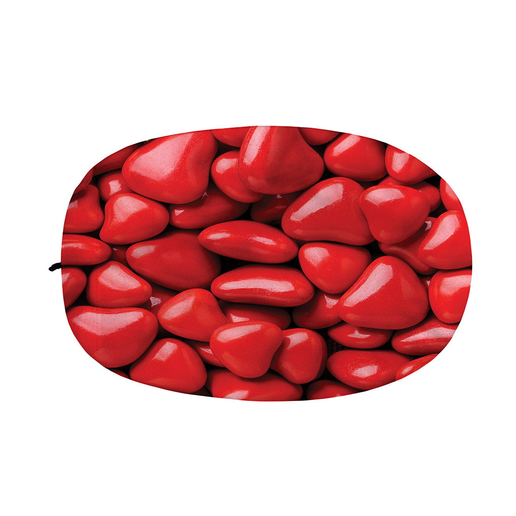 Heart Chocolate Candy Print Car Side Mirror Covers