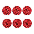 Heart Chocolate Candy Print Coaster Set