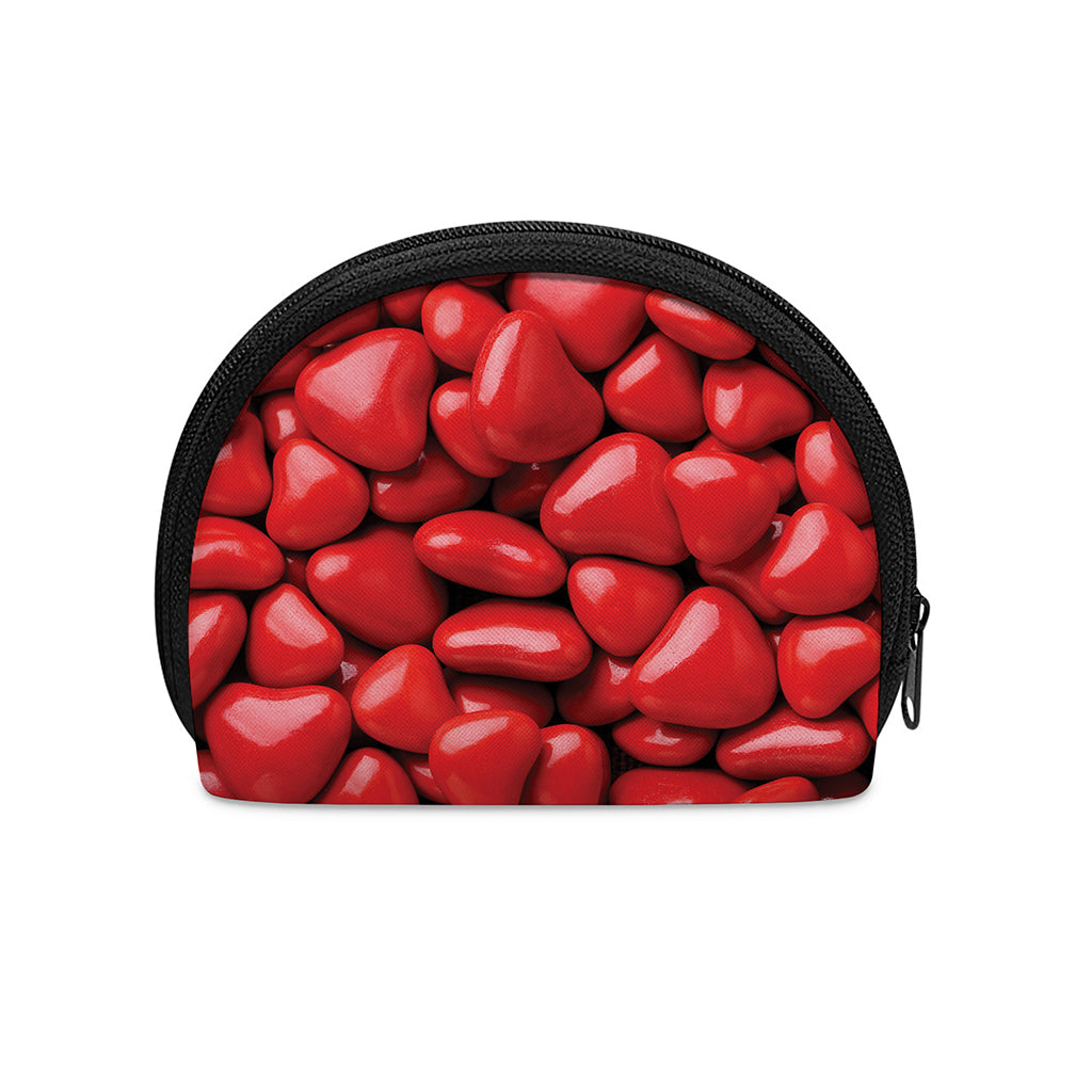 Heart Chocolate Candy Print Coin Purse