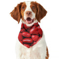 Heart Chocolate Candy Print Dog Bandana