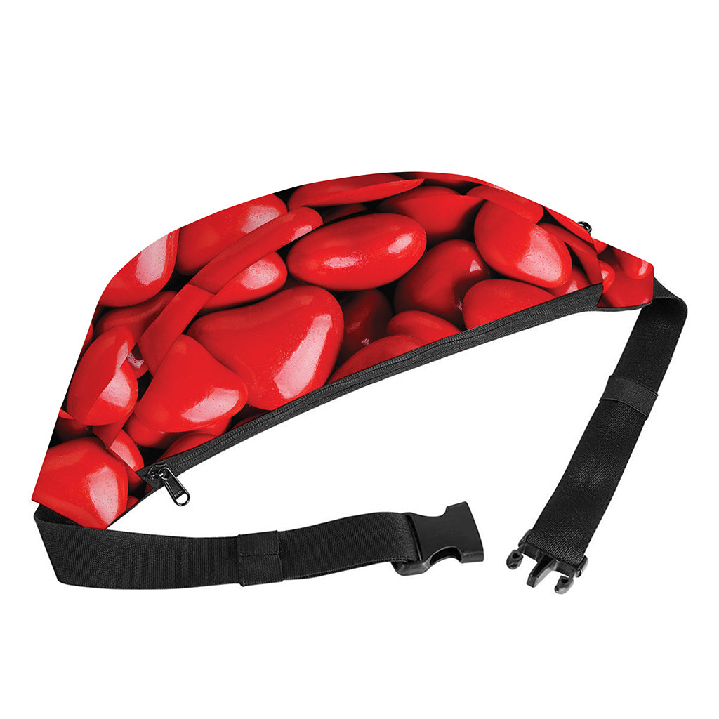 Heart Chocolate Candy Print Fanny Pack