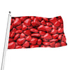 Heart Chocolate Candy Print Flag