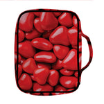 Heart Chocolate Candy Print Front Pocket Bible Bag