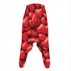 Heart Chocolate Candy Print Hammer Pants