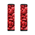 Heart Chocolate Candy Print Handle Covers