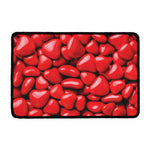Heart Chocolate Candy Print Kitchen Mat