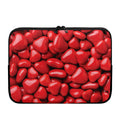 Heart Chocolate Candy Print Laptop Sleeve