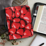 Heart Chocolate Candy Print Leather Bible Cover