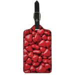 Heart Chocolate Candy Print Luggage Tag