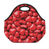 Heart Chocolate Candy Print Neoprene Lunch Bag