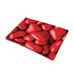 Heart Chocolate Candy Print Pet Cooling Mat Cover